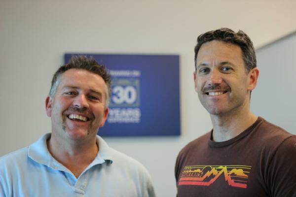 Matt & PT Movember 2013